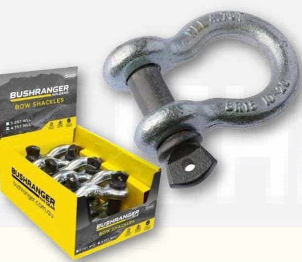 Bushranger Bow Shackle | 4.75 Tonne