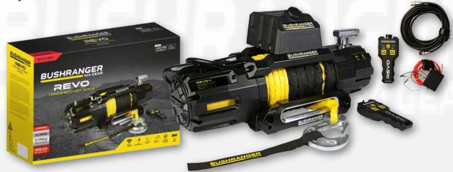 Bushranger REVO Winch | 12,000LB | SYNTHETIC