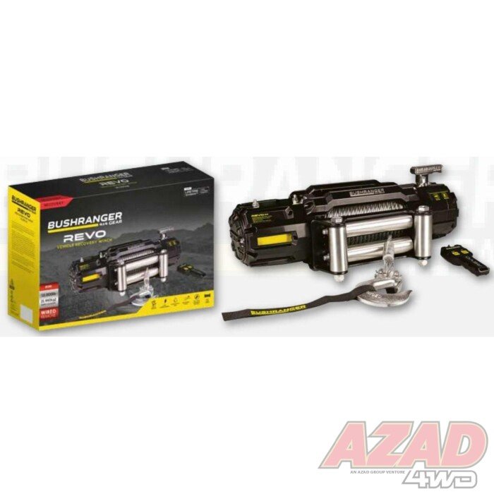 Bushranger REVO Winch | 12,000LB | WIRE - garage100