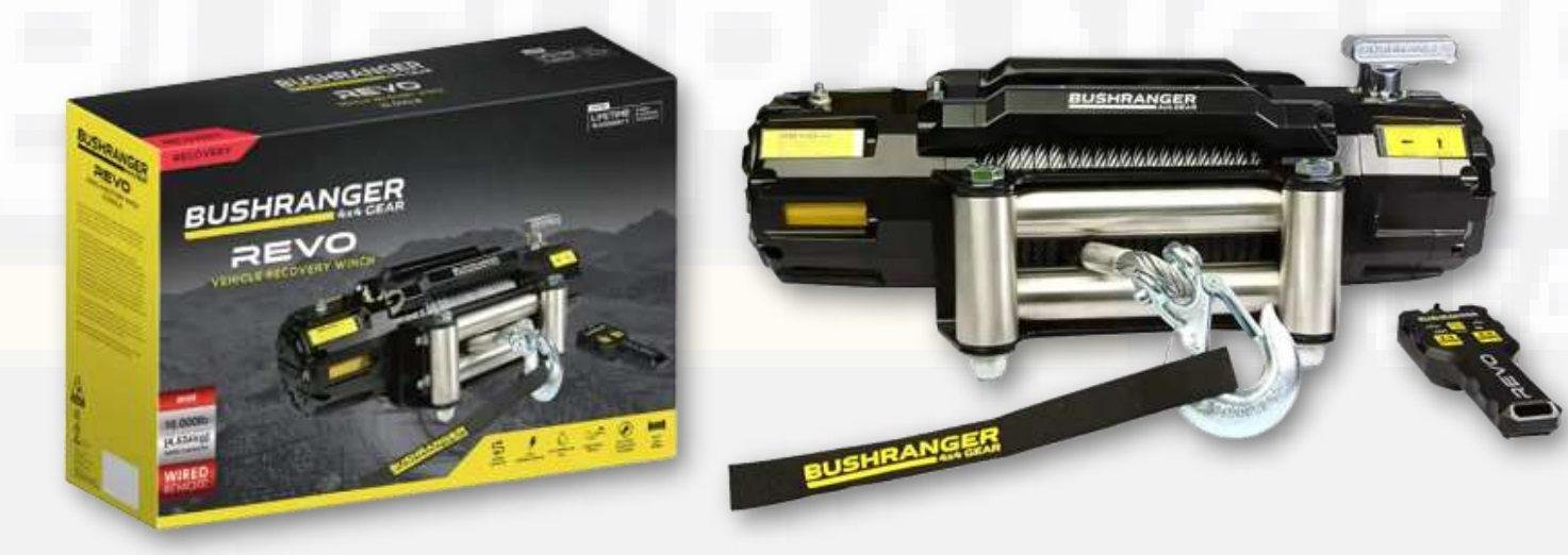 Bushranger REVO Winch | 12,000LB | WIRE