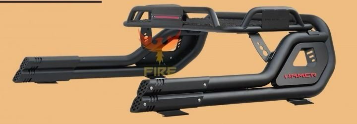 Night furry roll Bar with rack