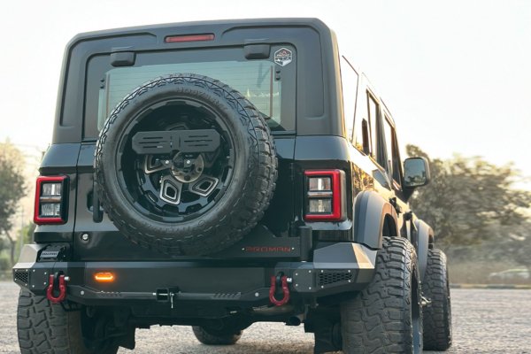 PROMAN:METAL REAR BUMPER FOR THAR ROXX