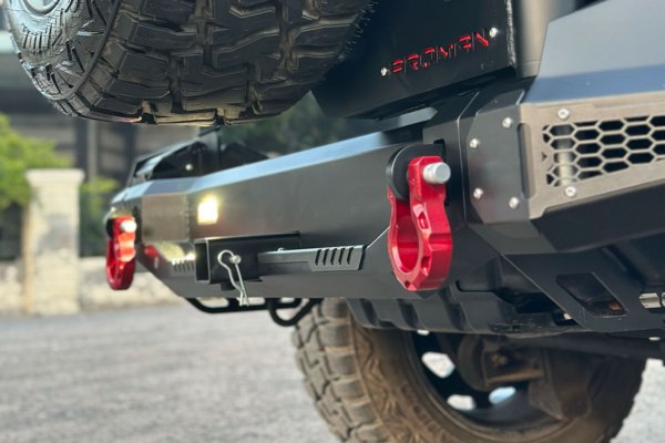 PROMAN:METAL REAR BUMPER FOR THAR ROXX