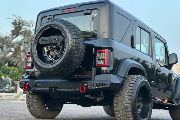 PROMAN:METAL REAR BUMPER FOR THAR ROXX